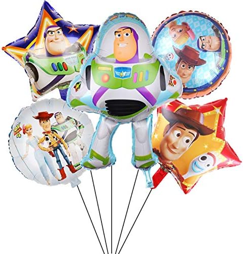 Jucărie joc poveste Petrecere baloane Consumabile 5pcs jucărie poveste baloane Set pentru copil ziua de nastere Baby duș decoratiuni