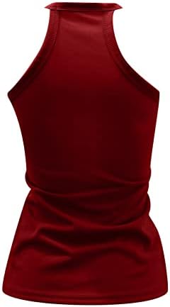 MIASHUI 5 Way Sutien Femei Fără mâneci bandaj Rezervor de top vara Casual bluza V Neck Culoare solidă atletic gât mare Topuri