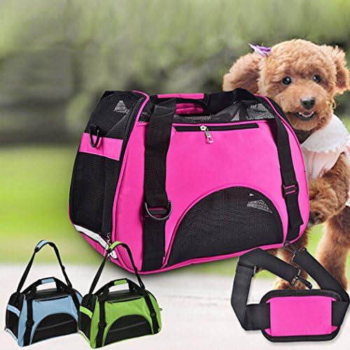 Portabil Pet Dog Carrier Cat Catelus Soft-Sided Pet Carrier Pisici Câini Travel Crate Tote Portabil În Aer Liber Pet Handbag