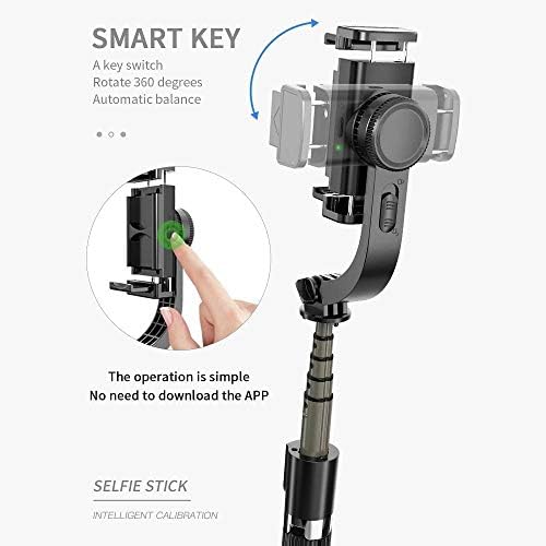 Stand and Mount for Apple iPhone 12 Pro Max - Gimbal Selfiepod, Selfie Stick extensibil Video Stabilizator Gimbal pentru Apple