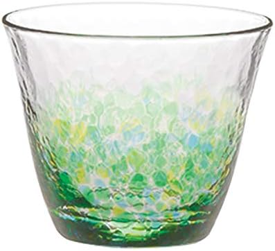 東洋佐々木ガラス Toyo Sasaki Glass CN17703-D04 Cold Sake Glass, Water Color, Cup, Forest Color, Dishwasher Safe, Made in Japan, 2.7