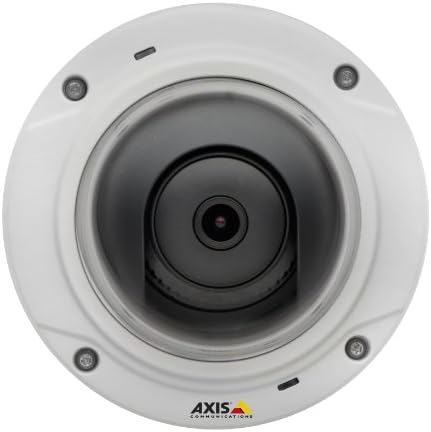 Axa 0536-001 Comunicații 1080p zi și noapte compactă Vandal-Resistant Outdoor Ready Outdoor Mini Camera de rețea pentru cupolă,