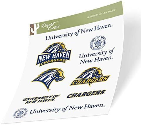 Universitatea din New Haven Sticker UNH Chargers Stickers Decaluri de vinil laptop Sticlă de apă Carbook T2