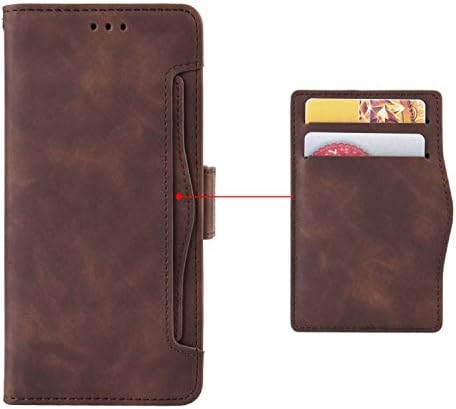 Insolkidon compatibil cu Huawei Y9 Prime 2019 Case din piele Copertă din spate Phone Protectiv Protecție Protecție portofel