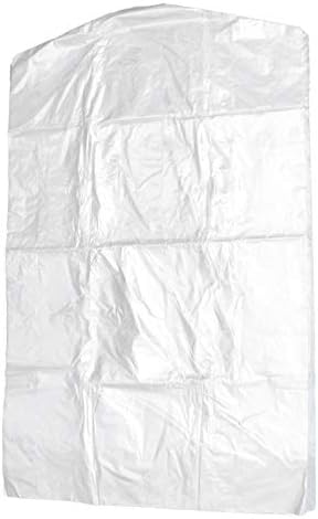 Pungi de îmbrăcăminte transparente Alipis husă de praf pentru haine, 60x100cm Protecții pentru îmbrăcăminte curățare uscată