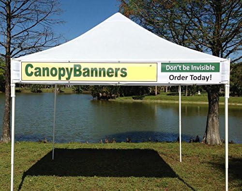 Canopy Banner Kit - Agățați un banner pe partea din față a baldachinului dvs. - rapid și ușor!