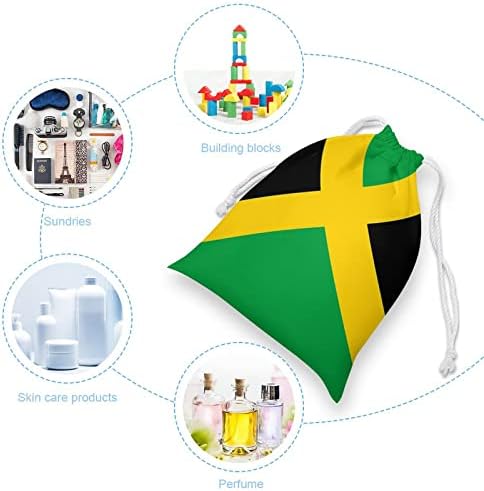 Steagul Jamaica pungi de depozitare pungi de depozitare pentru praf cadou rezistent la praf pentru călătorii acasă