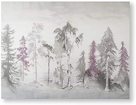 Graham & amp; Brown Mystical Forest Walk artă de perete, liliac / gri