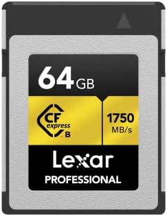 Lexar Professional 2000x 64GB SDXC UHS-II Card & amp; Lexar Professional 64gb CFexpress tip B Card de memorie, până la 1750mb