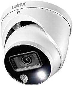 LOREX E892DD 4K 8MP Smart Derensrence Dome Camera cu Strobe și 2-Way Audio