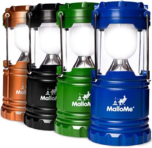 Lanterne Mallome LED -uri cu baterii cu baterie LED -ul tabără de cort Lumina operată acasă, interioare, întreruperi de putere,