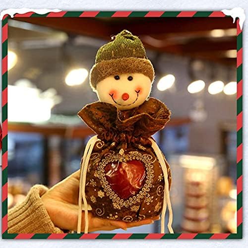 67ip7v Crăciun decorare cadou Papusa saci cu dragoste forma cadou sac pandantiv bomboane sac