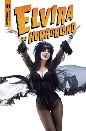 Elvira în Horrorland 1D VF / NM ; dinamită carte de benzi desenate | varianta foto