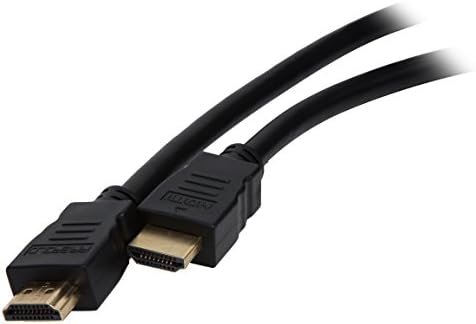 Nippon Labs HDMI-FF-3BK Firsfold 3-picioare cablu HDMI de mare viteză 28AWG cu conectori Ethernet Masculin / Masculin de Aur,