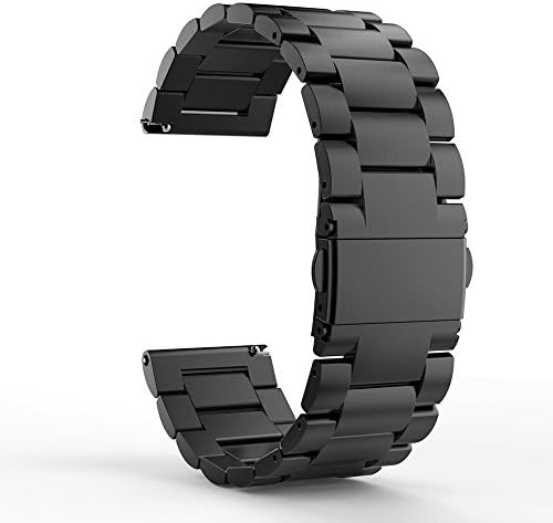 200 PC -uri Blueshaw compatibile pentru banda smartwatch Movado 2.0, curea rapidă curele de înlocuire din metal din oțel inoxidabil