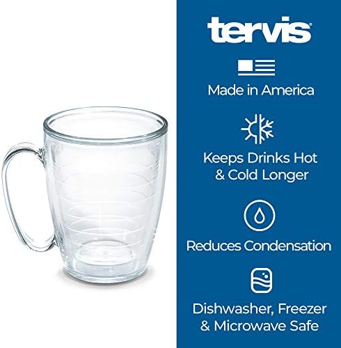 Tervis Made in SUA Double Palated NBA Los Angeles Clippers Cup de Tumbler Insulat Menține băuturile Cold & Hot, 16oz Cut, Legend