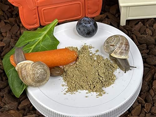 Snout & amp; Shell legume aromate Pet Land Snail Food-gustos bogat în proteine, amestec de calciu pentru melci, adăugare ușoară