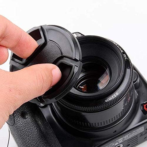 Copertă lentilă, capac universal de prindere a lentilelor centrale, 37mm-82mm, potrivit pentru Canon Nikon Sony Olympus Cameră