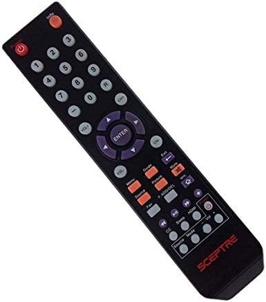Sceptre TV Remote 142020479999K Compatible with Sceptre TVs E195BV-SR, E195BV-SRR, E246BV-FC E246BV-SR, X322WV-MQR, X325BV-FMQC,