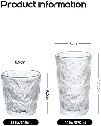 MARS ARK pahare de cristal inovatoare pahare de băut, pahare de sticlă grele cu cristal clar,perfecte pentru utilizarea la