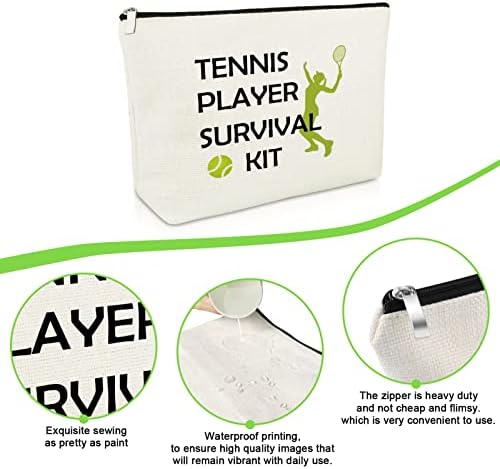 Cadouri pentru jucători de tenis pentru femei geantă de machiaj de călătorie Cadouri de încurajare pentru Femei Cadouri pentru