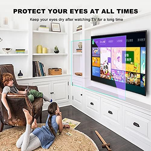 Protector de ecran TV Kelunis, film anti-Glare/Anti Blue Light/Anti Scratch Screen Protector pentru ameliorarea oboselii ochilor,
