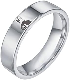 Lui Sally ei Jack promit cuplu inel de potrivire argint inox logodna nunta declarație trupe moda Moonlit mărturisire Cadouri