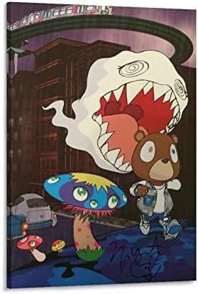 Xinyin Kanye West Kidu Kid Poster Kids Vezi fantome Poster pictură decorativă Canvas Afise de perete și imagine de artă Imprimare