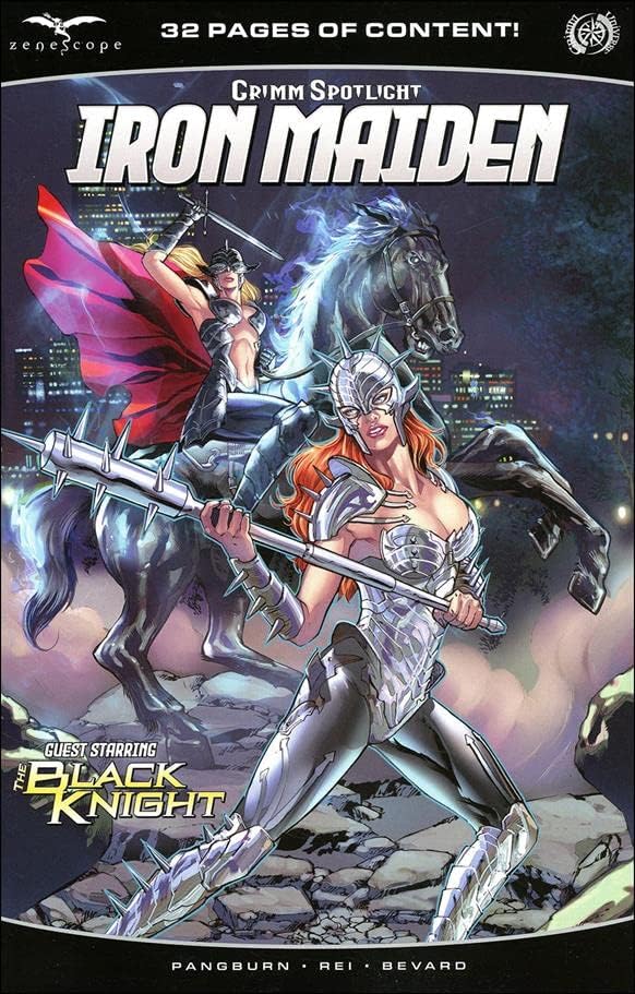 Grimm Spotlight: Iron Maiden 1a VF / NM ; Zenescope carte de benzi desenate / Black Knight