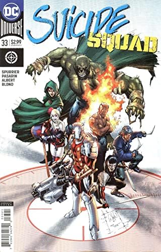 Suicide Squad # 33A VF / NM; DC carte de benzi desenate