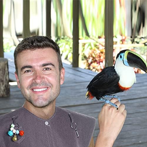 Parrot Anti-Scratch umăr Protector Hang pasăre Anklet & amp; jucării, multi-funcțional Pet umăr Pad Scutec șal pentru mici