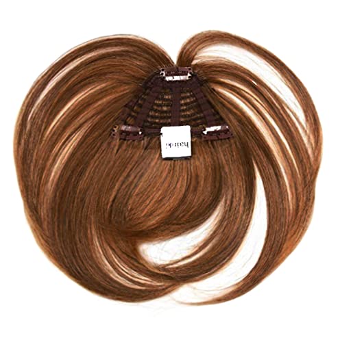 Hair u wear coafura Trendy Franjuri doar Breton Hairpiece Add - On de Hairuwear, R28s Glazed Fire