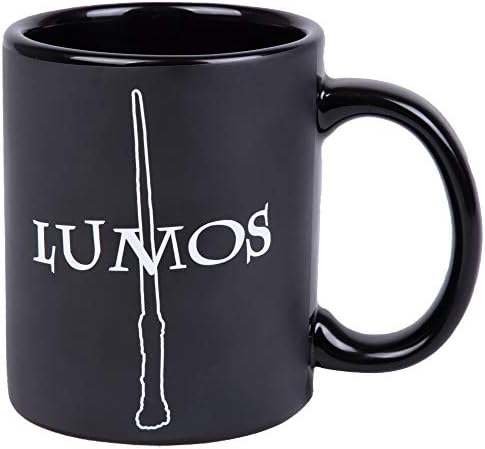 HARRY Potter Lumos Nox Cantă de cafea care schimbă căldura - vraja magică dezvăluie cu căldură - licențiat oficial - cadou