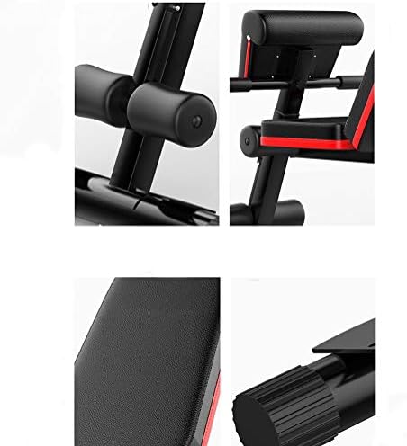 CCSU Utility Sit Up Board, bancă cu greutate pliabilă multifuncțională, bancă portabilă de gimnastică portabilă, bancă de gantere