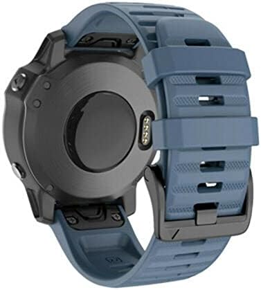 Fndwj 26 20 22mm Silicon Quick Release Watchband curea pentru Garmin Fenix 7x 6x ceas EasyFit curea de bandă pentru încheietura