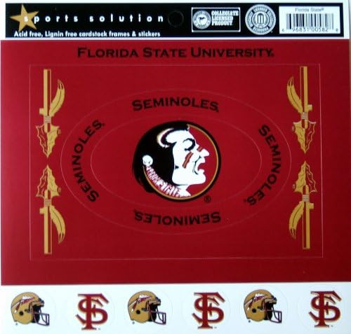 Soluție sportivă Florida State Seminoles Cardstock Frame