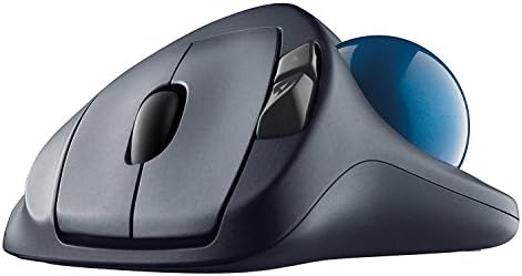 Logitech M570 Wireless Trackball Mouse - Laser - Wireless - Frecvență radio - gri închis - USB - Roată de defilare