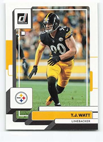 2022 Donruss 221 T.J. Watt nm-mt Pittsburgh Steelers Card de tranzacționare de fotbal NFL