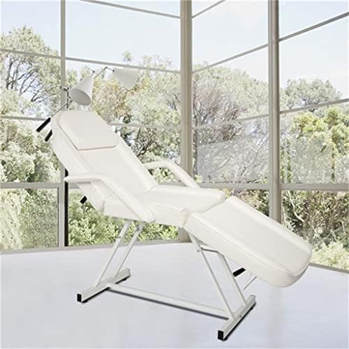 N/Un scaun de salon de salon de înfrumusețare scaun de salon de frizerie pentru frizerie cu scop dublu, fără mic scaun alb