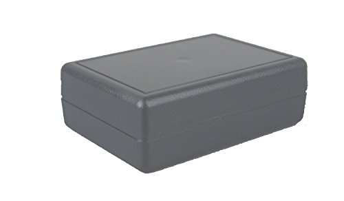 Carcasă din plastic Serpac C10 ABS, 2,30 lungime x 3-1 / 4 lățime x 0,80 înălțime, Negru