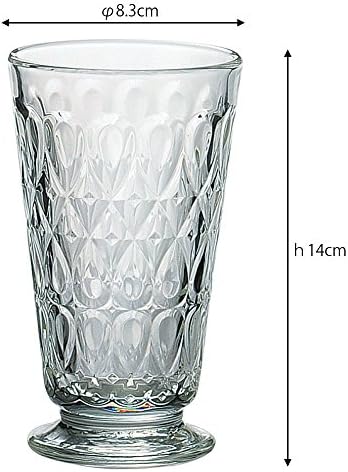 Cupa de sticlă: La Rochelle 615401 Lyonet Long Tumbler, 11,8 FL Oz, φ3.1 x H4.5 inci, 6 pachete ya