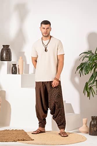 Compania Veshti Premium Premium Bumbac Loose Baggy Boho Yoga Harem Pants