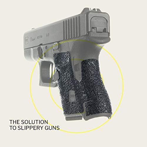 Grip de pistol adeziv Talon Grips compatibil cu Glock 26, 27, 28, 33, 39 - Fabricat în SUA