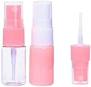 12buc 10ml portabil din Plastic clar gol Refillable sticla, roz de călătorie ceață fină spray sticle Container atomizor pentru