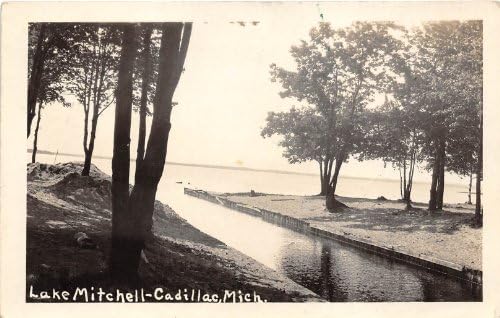 Cadillac, Michigan Postcard Fotografie reală