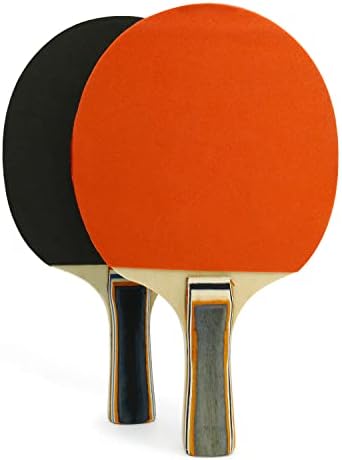 Taktzeit ping pong set cu plasă retractabilă, 2 palete de ping pong, 3 bile de ping pong masă portabilă