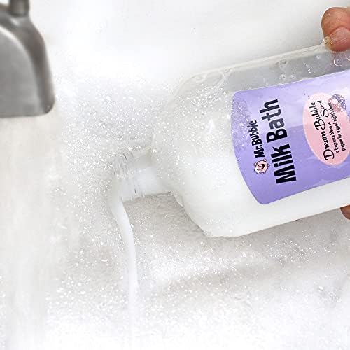 Mr. Bubble Dream Bubble Bubble Bath - O baie hrănitoare, hidratantă, cu lapte - Paraben Free, Phthalate Free, Cocos and Milk