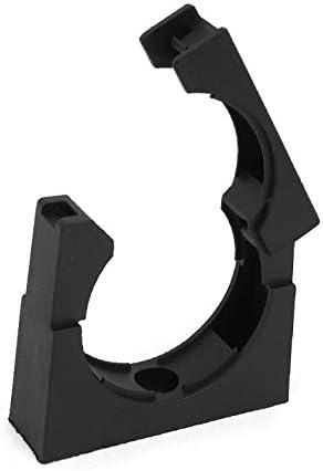 Plastic negru X AD54.5 CLAMP DE CLAMP DE CLAMP FIXAT PIPE DE MONTARE Stand Stand (Abrazadera de Conduca Corrugado de Plástico
