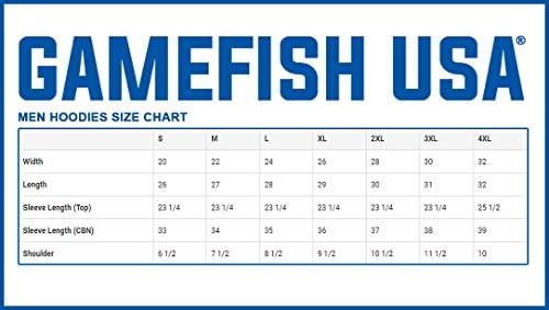 Gamefish USA Pullover Fleece Hood Pescuit Hanorac de pescuit Bass Bass Hoodie