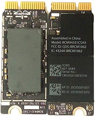 Broadcom BCM94331CSAX WLAN Card 450m Bluetooth 4.0 conector modul de înlocuire compatibil cu Retina MacBook Pro A1398